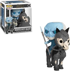 Funko Pop Rides: Game of Thrones Mounted White Walker 60 Toy Figure - Picture 1 of 1