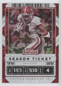 2020 Panini Contenders Draft Picks Cracked Ice Ticket /23 Mecole Hardman Jr #71