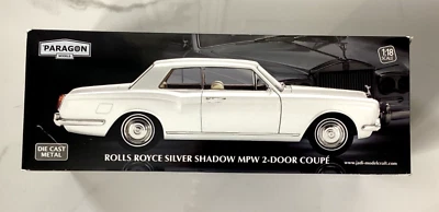 PARAGON 1/18 SILVER CHALICE ROLLS ROYCE SILVER SHADOW LHD MPW 2-DOOR COUPE 98201 - Image 1 of 4