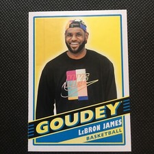 2020 Upper Deck Goodwin Champions Goudey #G50 LeBron James MINT