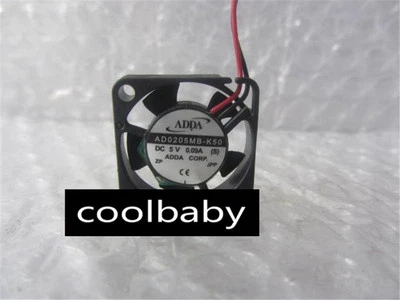 ADDA AD0205MB-k50 fan 25*25*6mm 2pin 5V 0.09A - Image 1 of 2