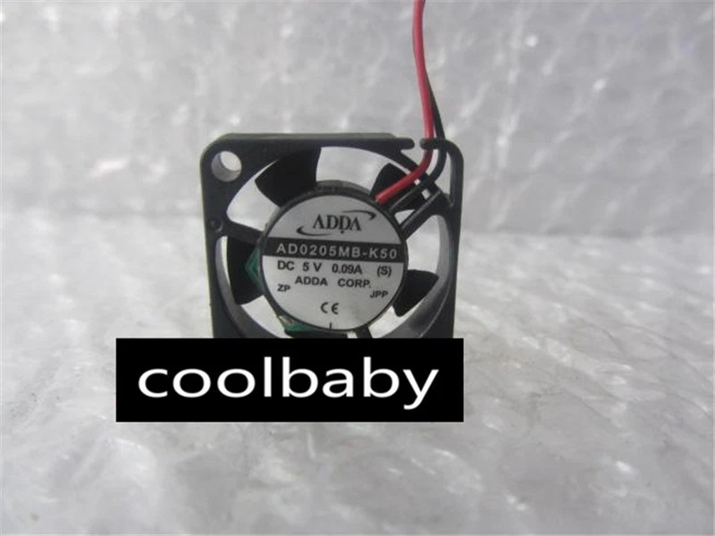ADDA AD0205MB-k50 fan 25*25*6mm 2pin 5V 0.09A - Image 1 of 1
