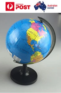 Portable table diameter 10cm world globe map for child early education gift - Picture 1 of 5
