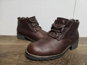 Clarks Orinoco Oak Botas Mujer Lana Forradas Cuero Suave Chucka Reino Unido 6 D EU 39 - Imagen 1 de 19