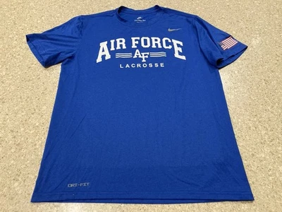 耐克 Air Force Academy Falcons 男式曲棍球 T 恤 NCAA,尺寸 L — 第 1/4 张图片