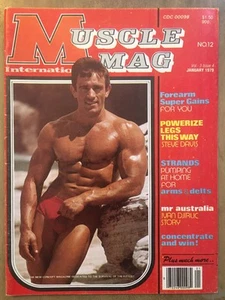 Muscle Mag International Magazine January 1979 Rare Bodybuilding Magazine - Picture 1 of 1