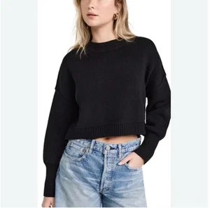 Free People Pullover Kaschmir schwarz Gr. S - Bild 1 von 3