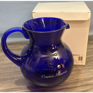 Creative Memories Cobult Blue Hard Plastic Drink Pitcher- New In Box 2006 - Picture 1 of 6