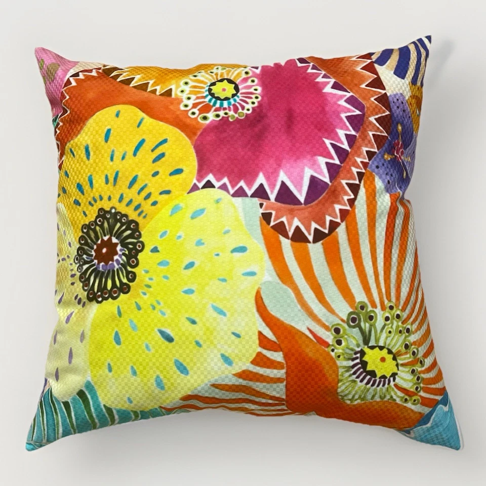 "Cojín gigante Missoni Home Passiflora 60 pulgadas almohada decorativa 60x60""" Foto 1 de 4