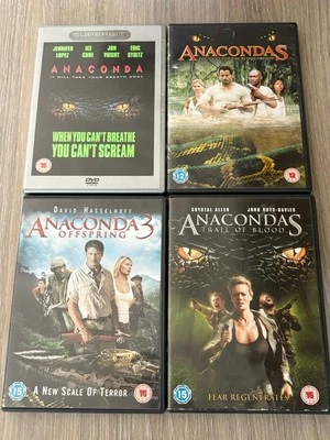 Anaconda 1-4 (DVD, 2009, 4-Disc Box Set Bundle) - Image 1 of 3