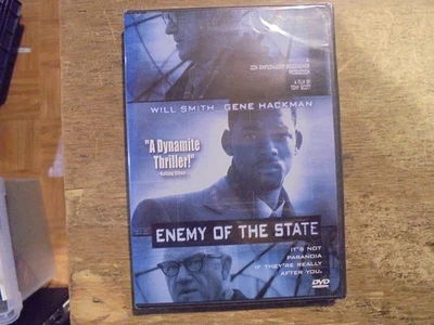 ENEMY OF THE STATE Will Smith Gene Hackman DVD (1992) NEW - Image 1 of 3