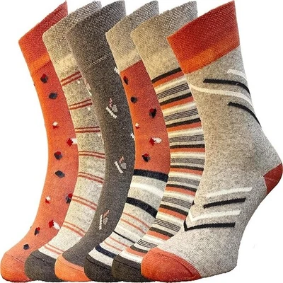 6 pares de calcetines diabéticos no elásticos de algodón talla UK 4-7 para damas y mujeres Foto 1 de 4