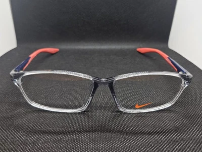 Monturas para gafas Nike 7130AF 7130, 035 gris naranja 57-13-140  Foto 1 de 4