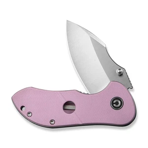 Civivi Knives Gordo Liner Lock C22018C-4 Powder Pink G10 D2 Steel Knife - Picture 1 of 8