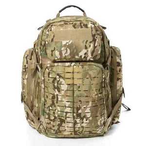 Medium Rucksack MOLLE Tactical Assault Backpack, 3 Day Pack for Camping, Hiking - Picture 1 of 27