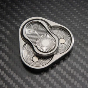 Click Clicker Revolve Slider Push Card Hand Fidget decompression Pocket EDC gift - Picture 1 of 7