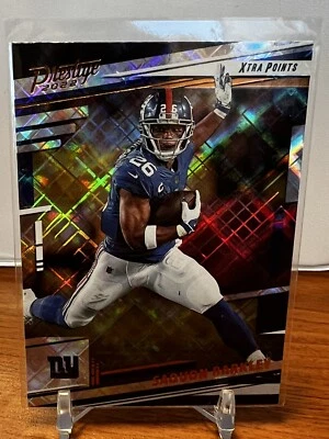 2022 Panini Prestige Xtra Points Diamond Saquon Barkley New York Giants Eagles - Image 1 of 2