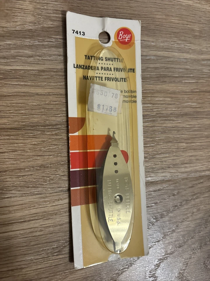 Boye Boy3707413000m Metal Tatting Shuttle