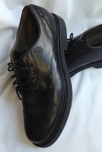 Scarpe Oxford Timberland impermeabili da uomo in pelle nera taglia 8 5 M