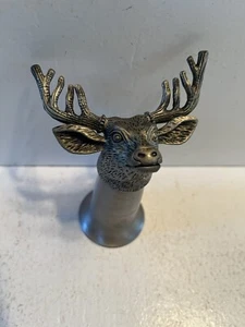 jagermeister shot glass elk themed stainless steel Whiskey Hunter - Picture 1 of 4