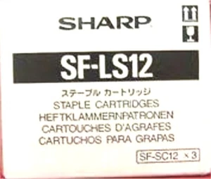 Carro de grapas Sharp SF-LS12 genuino (3) por caja Sharp ARFN2, 2020,2016  - Imagen 1 de 1