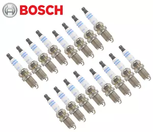 Bosh OEM Spark Plug Platinum Set (16pcs) for Mercedes V8 CLK CLS E G ML R S SL - Picture 1 of 1