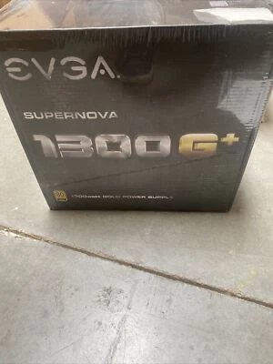New EVGA SuperNOVA 1300 G+ 1300W Gold Power Supply PSU - Fully Modular Sealed - Image 1 of 2