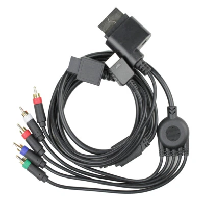 TecLine Universale 6 piedi Cavo Componenti Audio Video per PS2 PS3 Xbox 360 Wii - Immagine 1 di 3