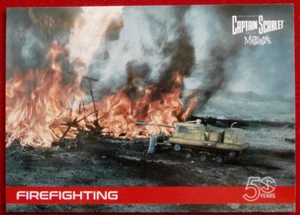 CAPTAIN SCARLET 50 YEARS - Card #21 - FIREFIGHTING - Unstoppable Cards 2017 - Picture 1 of 2