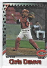 2010 Carolina Mudcats (Double-A Cincinnati Reds) Chris Denove