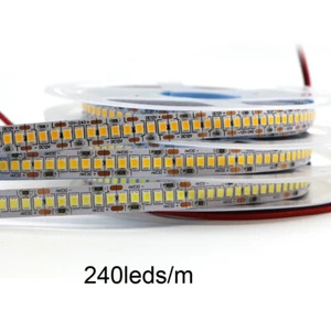 12V LED Strip 2835 SMD 240LED/m High Bright 10mm PCB LED Rope Ribbon Tape Light - Picture 1 of 15