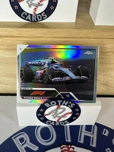 2023 Topps Chrome Formula 1 F1 Racing #54 Pierre Gasly BWT ALPINE Refractor - Picture 1 of 2