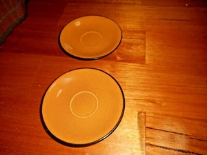Mikasa Japan Terra Stone Paprika E1258 1970's Vintage Coffee Shot Spare Saucer - Picture 1 of 2