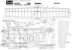 REVELLE SCHUCO HEGI "TOM" PLANS - Picture 1 of 1