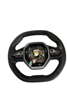 Peugeot 3008 Steering Wheel Black 98105486Au Genuine 2022 - Afbeelding 1 van 15