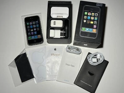 Apple iPhone 1. Generation 8 GB 2G 1G 1st Gen 8GB Top erste A1203 Model 2007 OVP - Bild 1 von 4