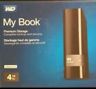 WD 4TB My Book External Hard Drive USB 3.0 WDBFJK0040HBK-NESN 