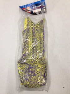 Sano Pads XTRAX Traction Pads Tiger Shark Daytona/Montego Yellow/Purple - Picture 1 of 2