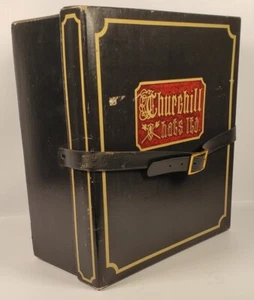 Fedora Vintage w Box Churchill Hats Biltmore Cavalier Black Size Small SH - Picture 1 of 18
