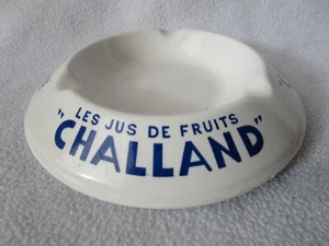 Jus Fruits Challand Werbe-Aschenbecher Ascher Cendrier Moulin des Loups France - Bild 1 von 8