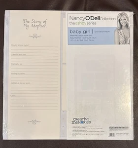 Creative Memories Nancy O'Dell Collection 12x12 Album Baby Girl Album Pages - Picture 1 of 4