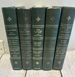 5x Odhams Condensed Books Green Covers Thriller Spy Crime Adventure 15 Stories - Picture 1 of 24
