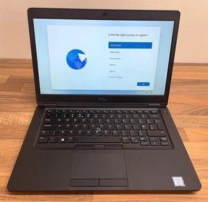 Dell Latitude 5490 i5-8350u upto 3.6 Ghz 8GB 256GB 14" Full HD Grade A Win 11 - Picture 1 of 1