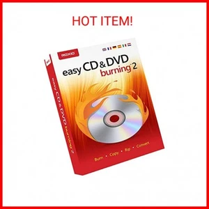 Corel Easy CD & DVD Burning 2 | Disc Burner & Video Capture [PC Disc] - Afbeelding 1 van 1