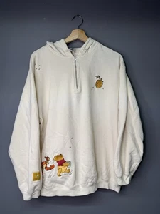 Size Medium Men’s - The Disney Store Embroidered Winnie The Pooh Zip Up Jacket - Picture 1 of 8