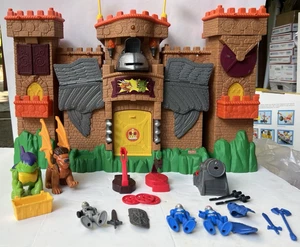 2012 Vintage Imaginext Eagle Talon Dragon Castle 23pcs Playset - Picture 1 of 16