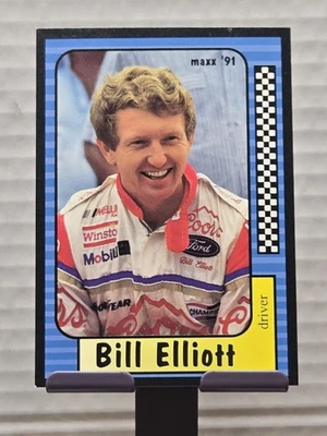 1991 BILL ELLIOTT Maxx Collection #9! MINT CONDITION!!! - Image 1 of 3