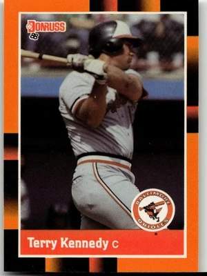 Terry Kennedy 1988 Donruss Baseball's Best Baseball Baltimore Orioles - Image 1 of 2