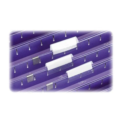 Esselte Ess-242 1/5 Cut File Folder Label Inserts - 5 X Tab Blank