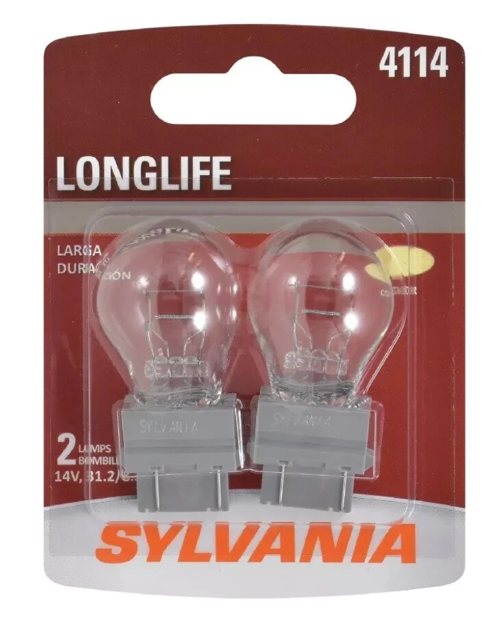 Sylvania Long Life 4114 31.2/8.3W Dos Bombillas DRL Luz Diurna Lámpara de Repuesto Foto 1 de 1
